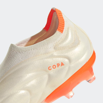 adidas Copa Pure+ FG Soccer Cleats - Off White / Team Solar Orange / Off White