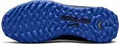 Nike Junior Zoom Mercurial Superfly 9 Academy TF Turf Soccer Shoes - Black/Chrome-Hyper Royal