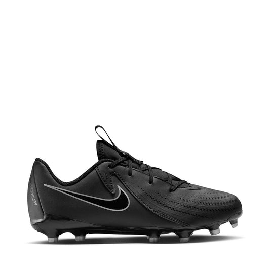 Nike Junior Phantom GX II Academy FG/MG Soccer Cleat- Black/Black