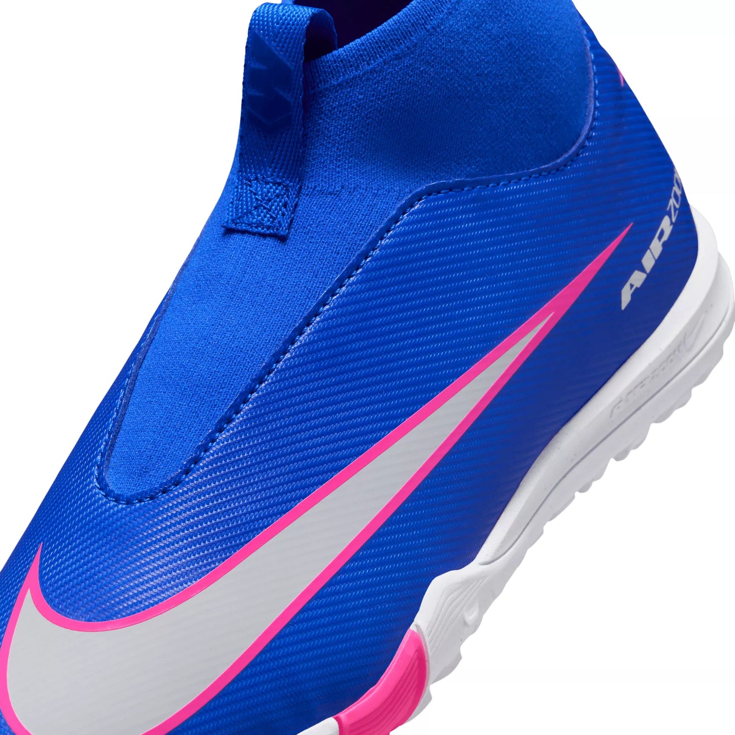 Nike Junior Superfly 10 Academy  TF Turf Soccer Shoes -Racer Blue/White