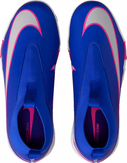 Nike Junior Superfly 10 Academy  TF Turf Soccer Shoes -Racer Blue/White