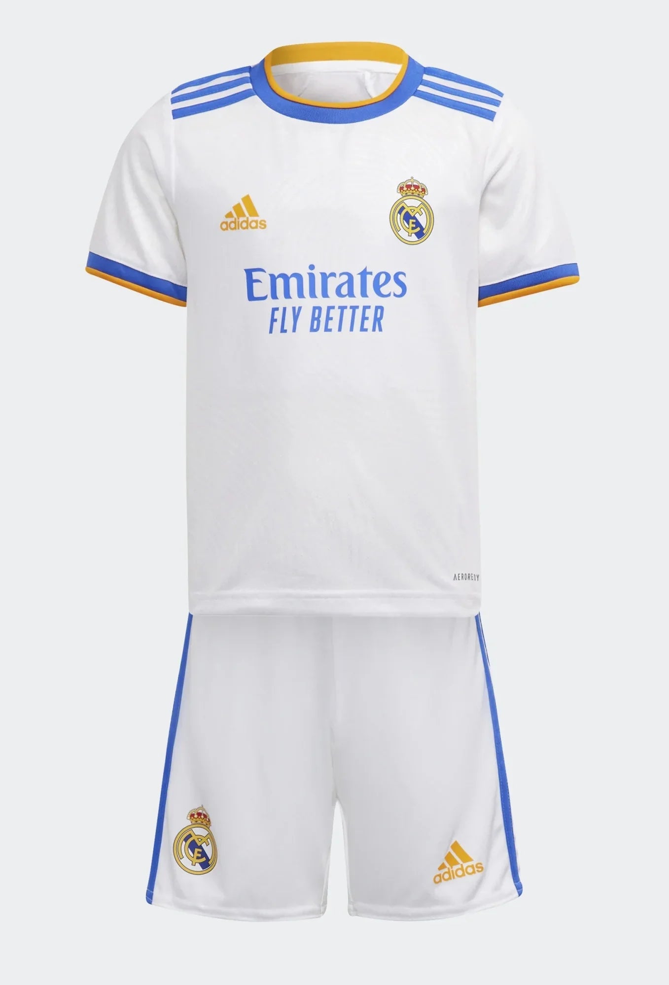 adidas 2021-22 Real Madrid Home Mini Kit