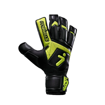 Storelli Gladiator Challenger 3 Gloves - Black/Neon Yellow (Adult)