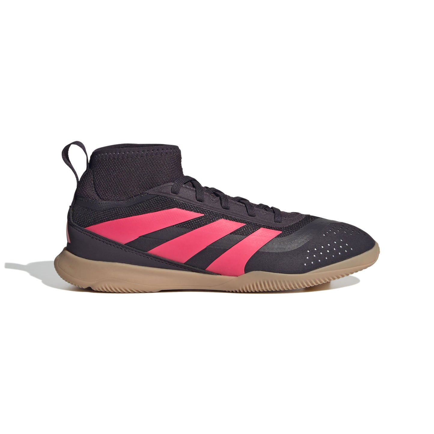 adidas Predator League IN Indoor Junior Soccer Shoe - Aurora Black/ Turbo/ GUM 3