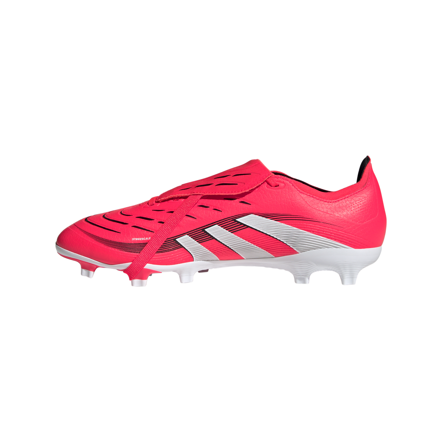 adidas Predator League Fold Tounge FG/MG Soccer Cleat - lucid red/ftwr white/core black
