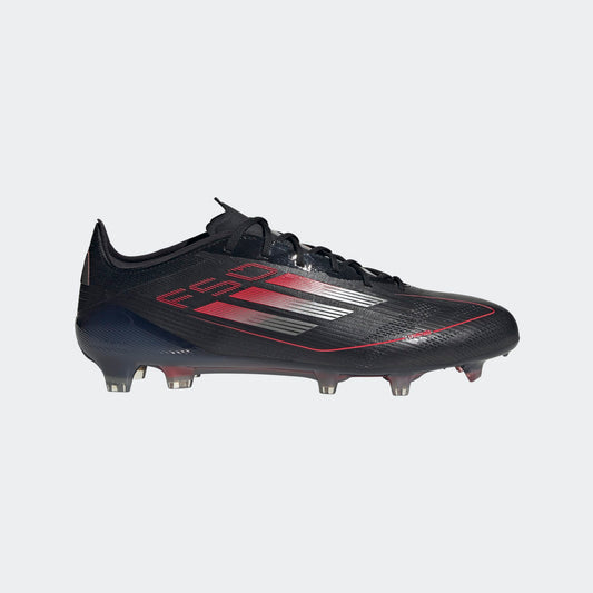 adidas F50 Elite FG Firm Ground - core black/iron met/lucid red