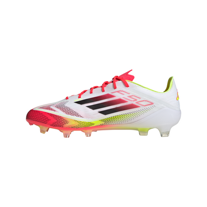 adidas F50 Elite FG Firm Ground - ftwr white/core black/solar yellow