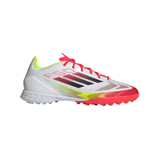 adidas F50 Pro TF Turf Shoes - ftwr white/core black/solar yellow
