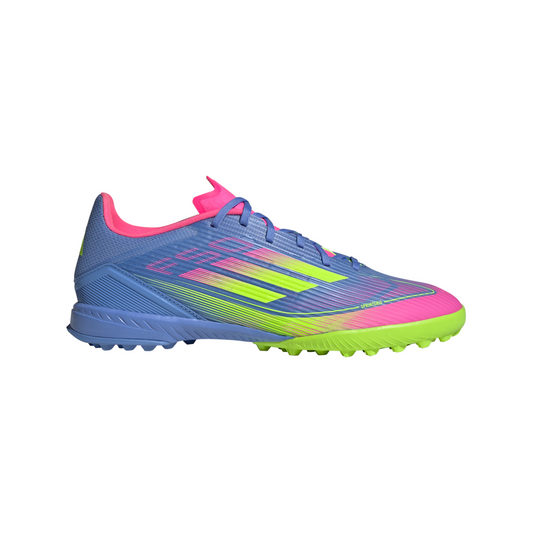 adidas F50 League TF Turf Soccer Shoes - fBlufus/Luclem/Lucpnk