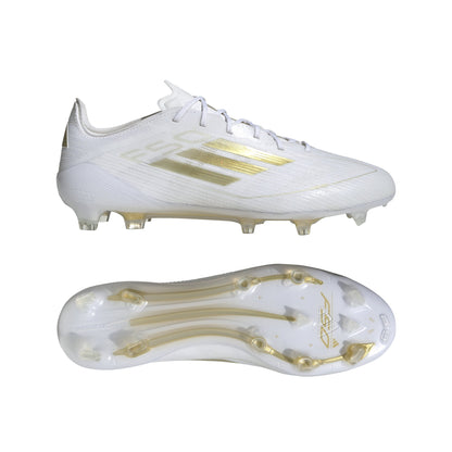 adidas F50 Elite FG- Cloud White / Gold Metallic / Cloud White