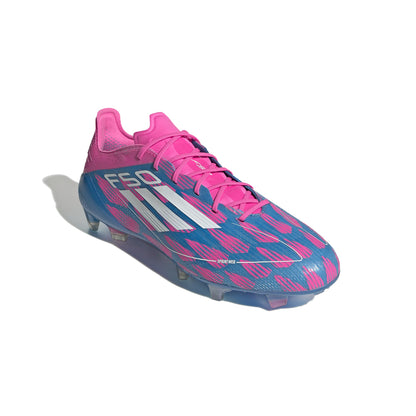 adidas F50 Elite FG Firm Ground Soccer Cleat  Solar Blue/ White/ Solar Pink