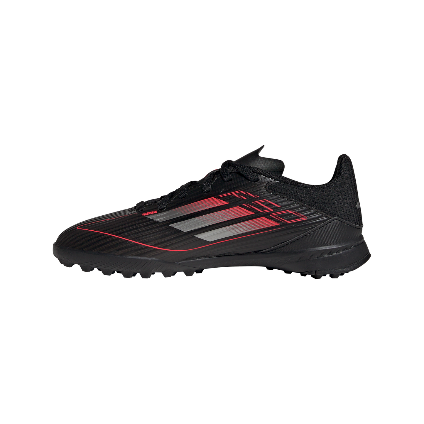 adidas F50 League TF Turf Junior - core black/iron met/lucid red