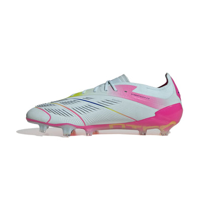 adidas Predator Elite FG Firm Ground Soccer Cleat - Almost Blue/ Lucid Pink/ Semi Solar Yellow (Copy)