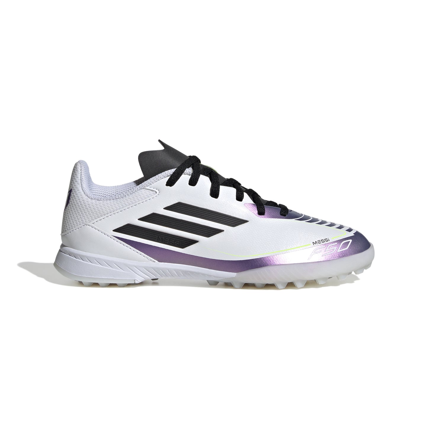 adidas F50 League TF J Messi- White/Purple