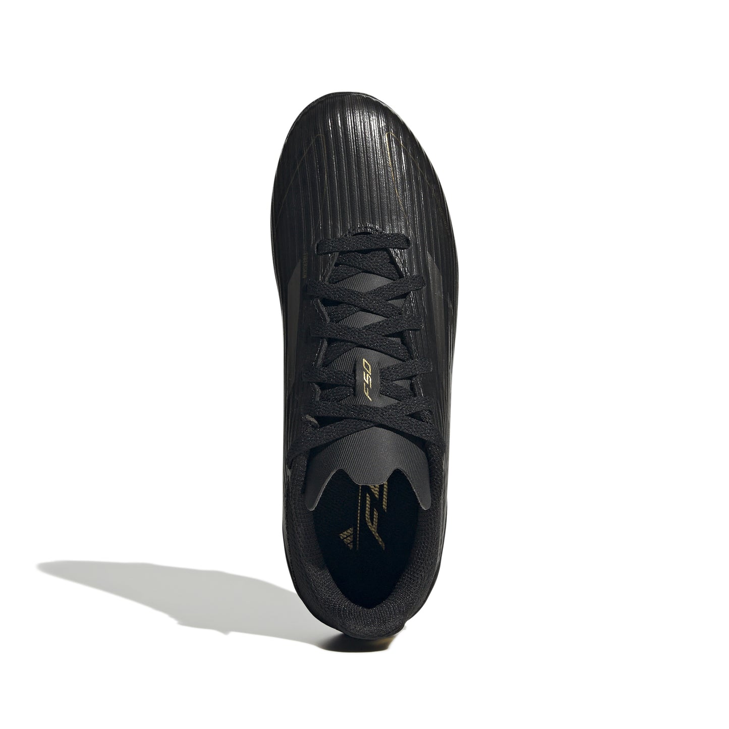 adidas F50 League JR FG/MG- Black/MetallicGold