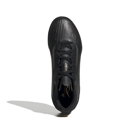 adidas F50 League TF Turf Shoes- Black/MetallicGold