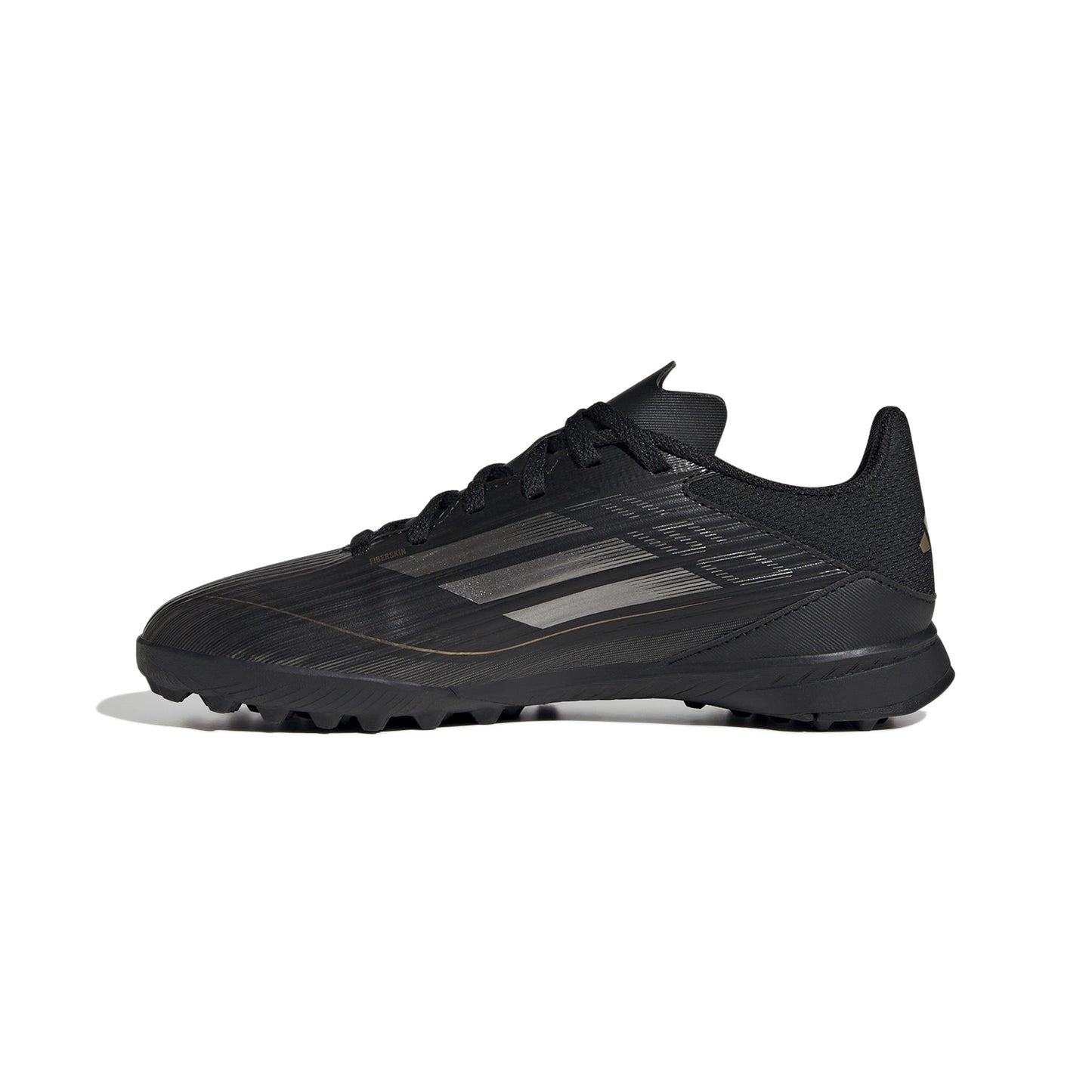 adidas F50 League TF Turf Shoes- Black/MetallicGold