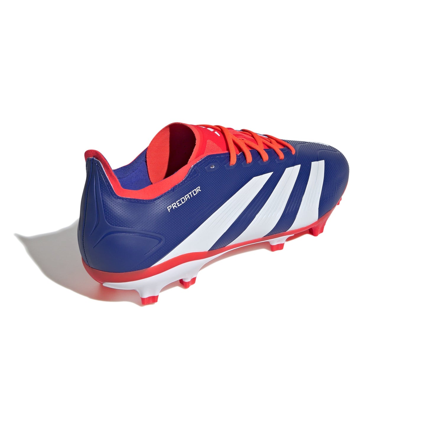 adidas Predator League FG Firm Ground Soccer Cleat - Lucid Blue / Cloud White / Solar Red