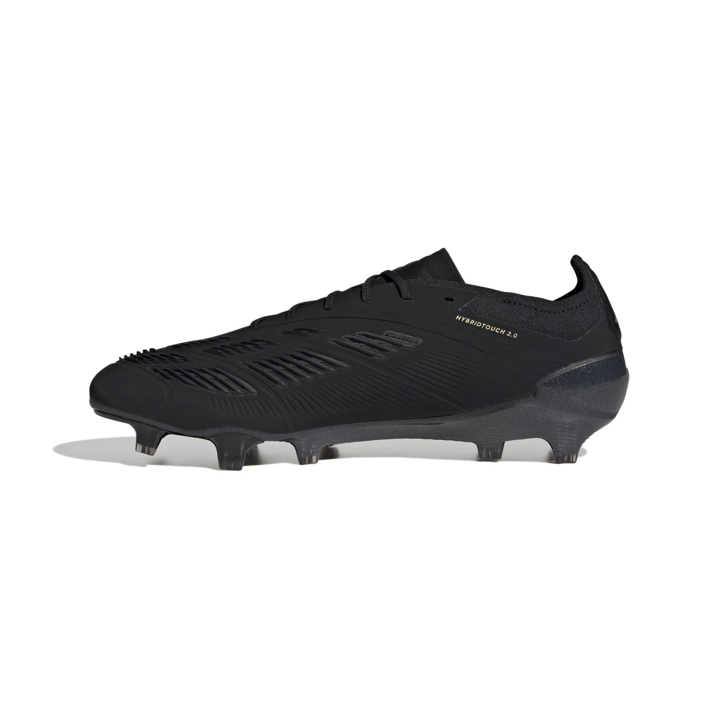 adidas Predator Elite FG Firm Ground Soccer Cleat - Core Black/Carbon/Gold Metallic