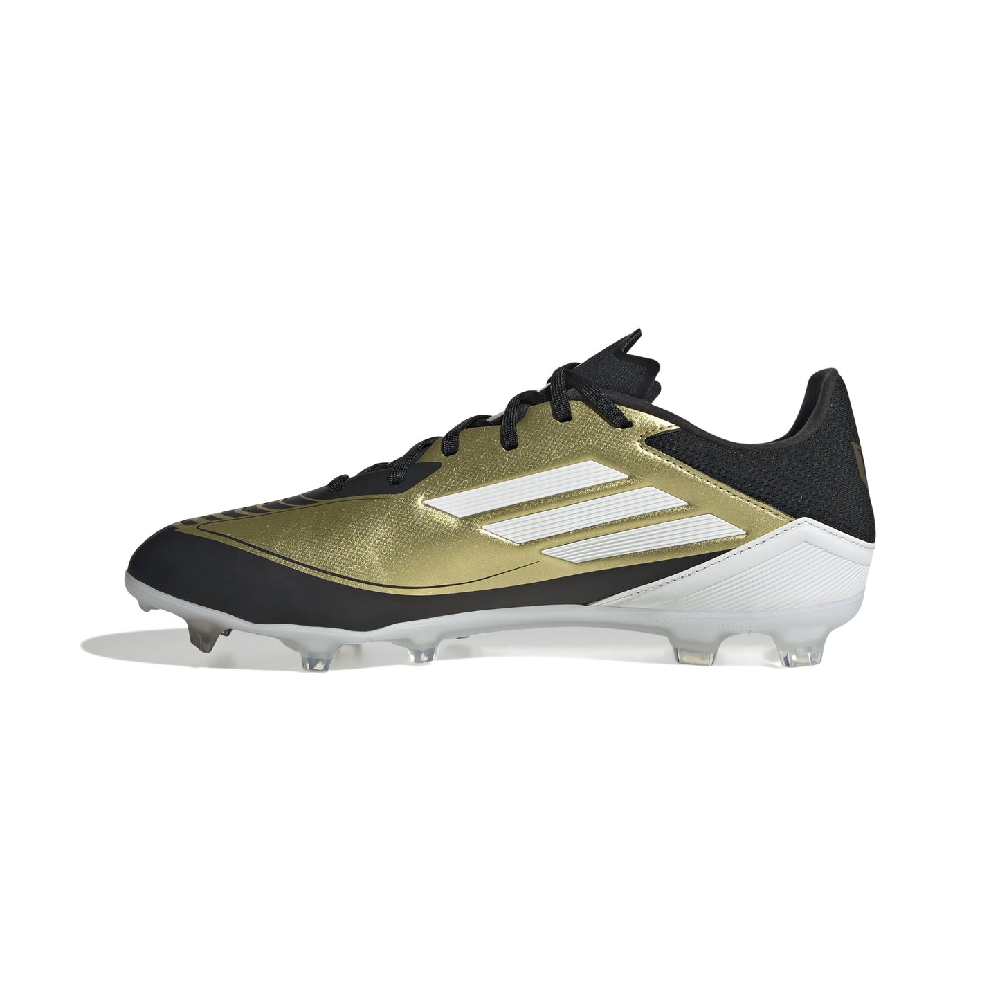 adidas F50 League FG/MG Messi-  Gold Metallic/Cloud Black/White