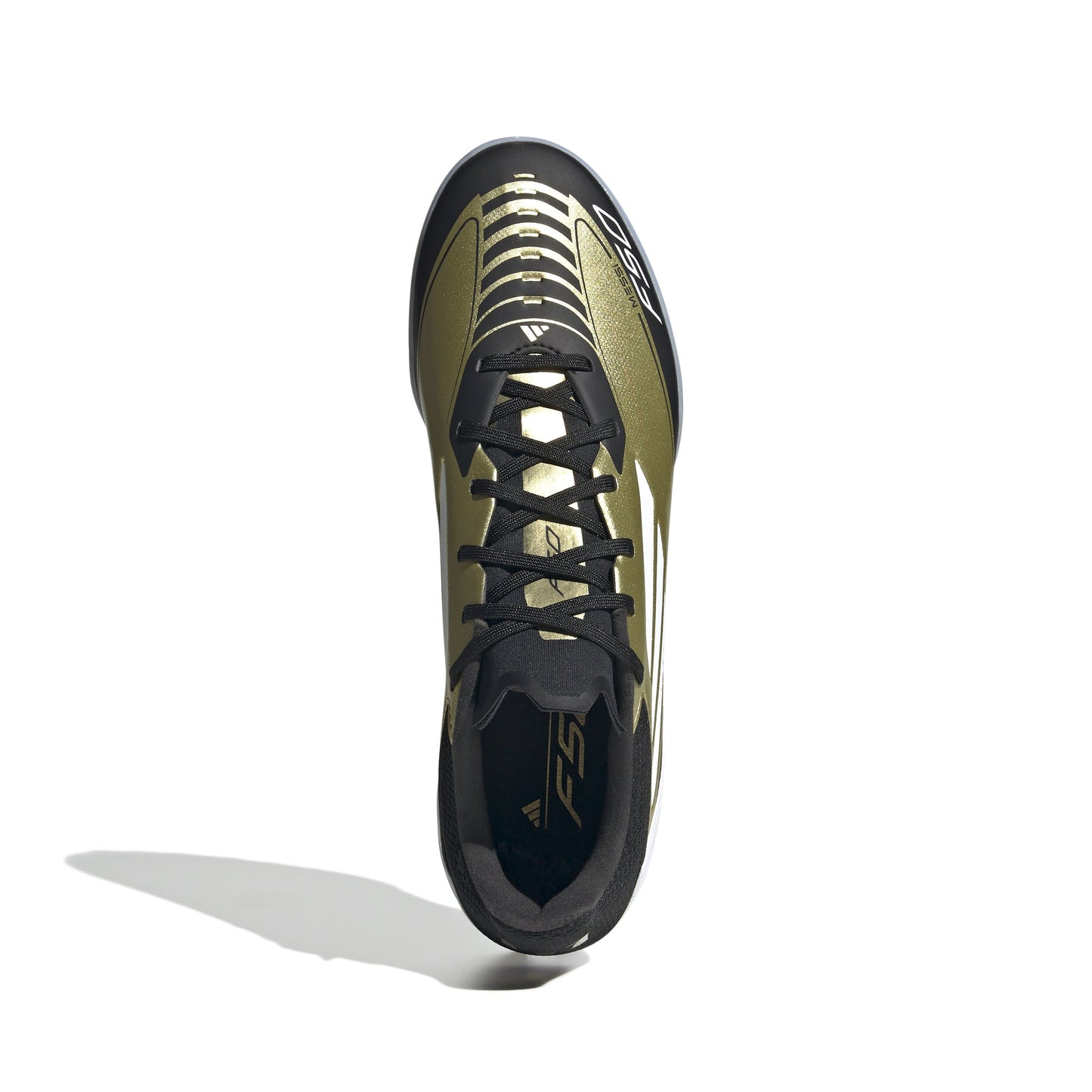 adidas F50 League TF Messi-Gold Metallic / Cloud White / Core Black