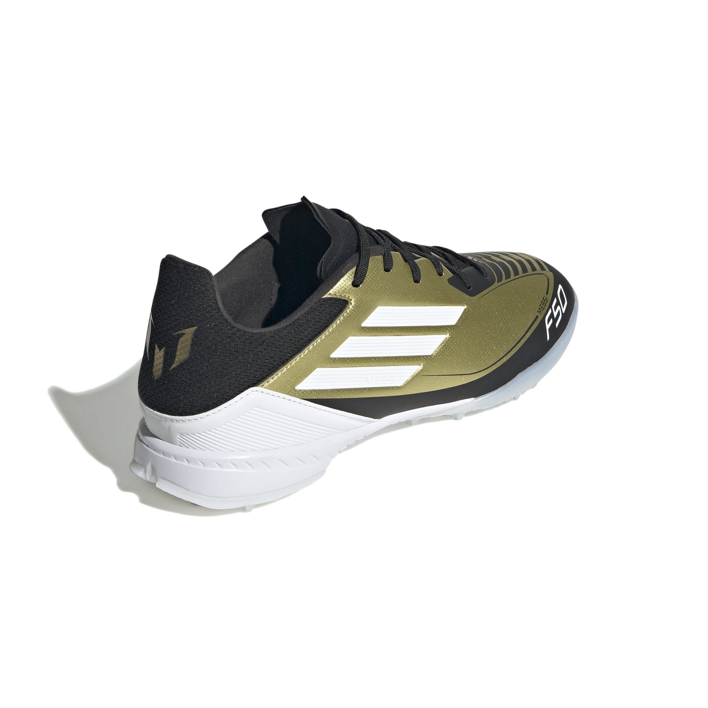 adidas F50 League TF Messi-Gold Metallic / Cloud White / Core Black