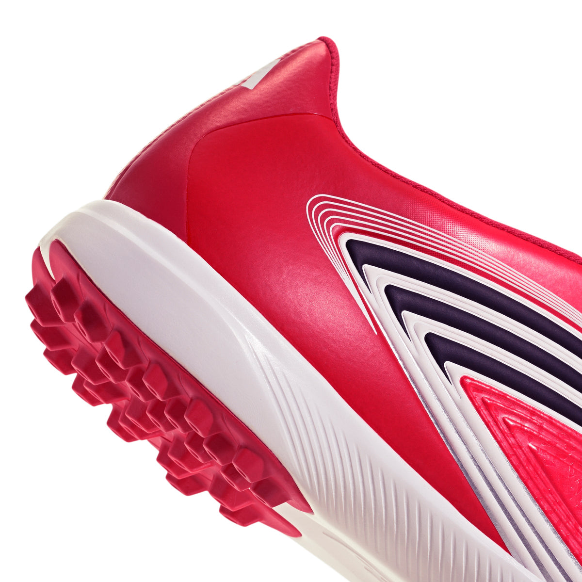 adidas F50 Messi League TF Turf Soccer Shoes - Lucid Red/ Core Black/ Pure Ruby