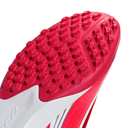 adidas F50 Messi League TF Turf Soccer Shoes - Lucid Red/ Core Black/ Pure Ruby