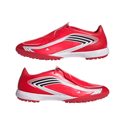adidas F50 Messi League TF Turf Soccer Shoes - Lucid Red/ Core Black/ Pure Ruby
