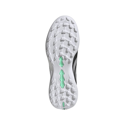 adidas Predator League TF Junior Turf Soccer Cleat - Core Black / Silver Metallic / Pulse Mint