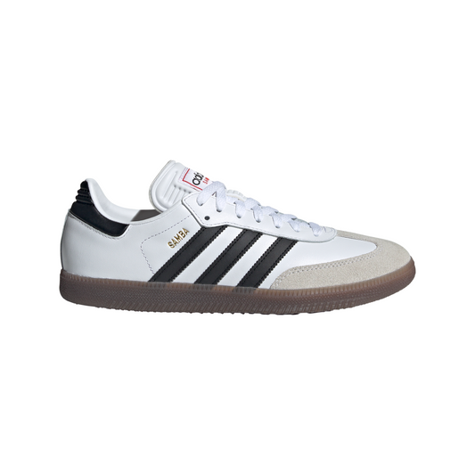 adidas Samba Classic Indoor Soccer Shoe - White/Black