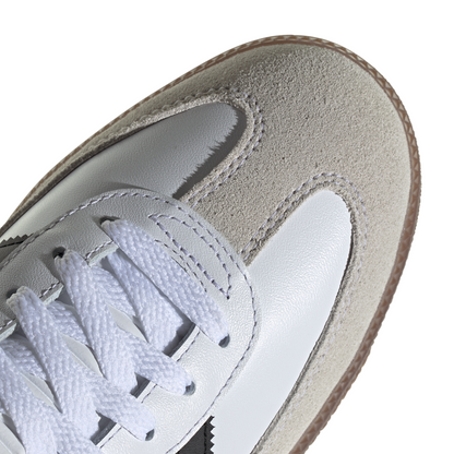 adidas Samba Classic Indoor Soccer Shoe - White/Black