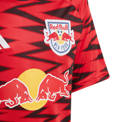 Kid's Replica adidas New York Red Bulls Away Jersey 2024-25