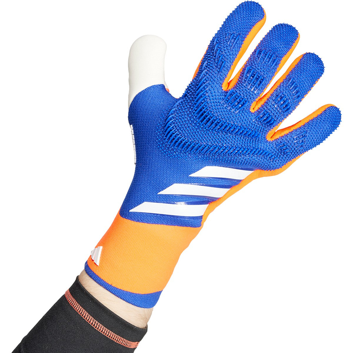 Adidas Predator GL Pro Goalkeeper Gloves- Blue/Solar Red/White