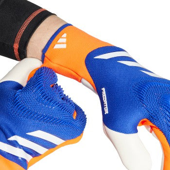 Adidas Predator GL Pro Goalkeeper Gloves- Blue/Solar Red/White