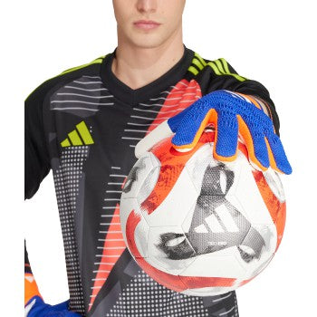 Adidas Predator GL Pro Goalkeeper Gloves- Blue/Solar Red/White