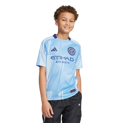 adidas Youth New York City FC 2025/2026 Home Jersey
