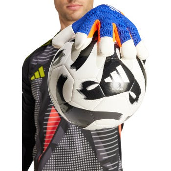 Adidas Predator GL Pro Hybrid Goalkeeper Gloves- Lucid Blue/Solar Red/White