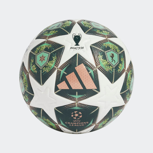 adidas Champions League Munich Final Pro Soccer Ball 2025 -White/ SHargrn