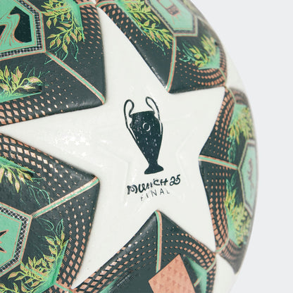 adidas Champions League Munich Final Pro Soccer Ball 2025 -White/ SHargrn