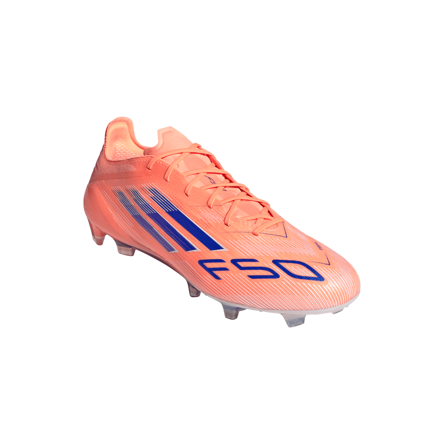 adidas F50 Elite FG Firm Ground Soccer Cleats- Beam Orange / Lucid Blue / Cloud White
