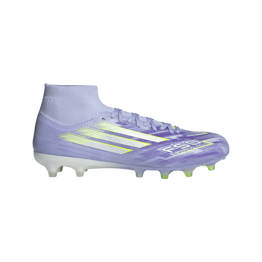 adidas F50 Sparkfusion Pro FG Women’s Firm Ground Soccer Cleat -Violet Tone / Lucid Lemon / Purple Rush