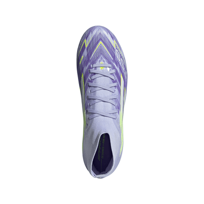 adidas F50 Sparkfusion Pro FG Women’s Firm Ground Soccer Cleat -Violet Tone / Lucid Lemon / Purple Rush