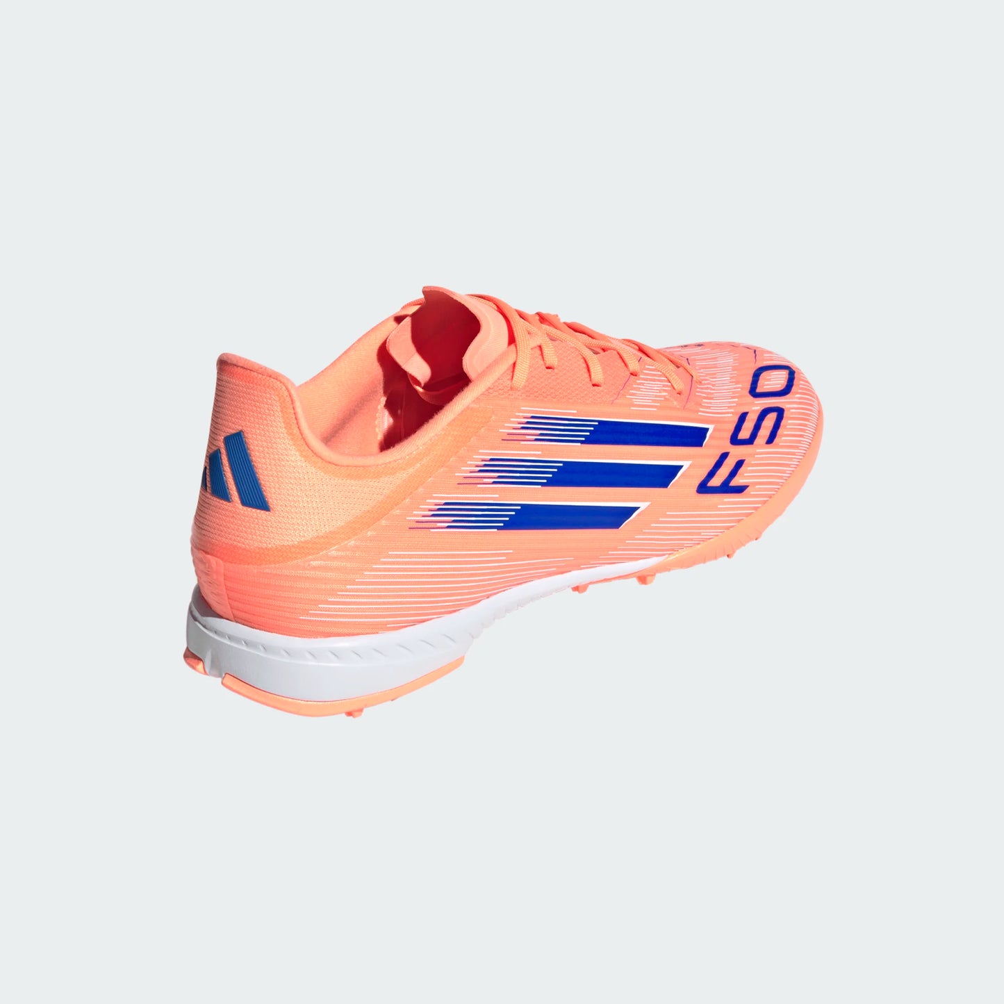 adidas F50 League TF Turf Shoes - Beam Orange / Lucid Blue/ Ftwr White