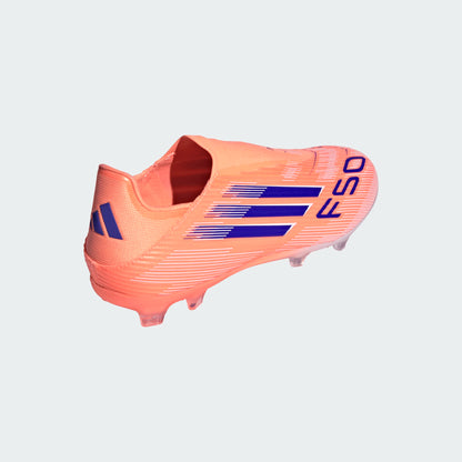 adidas F50 LL Fg/Mg Firm Ground/Multi Ground Soccer Cleats - Beam Orange / Lucid Blue/ Ftwr White