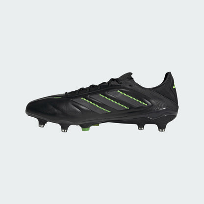 adidas Copa Pure 3 Elite FG Firm Ground Soccer Cleats- Core Black /Solid Grey / Lucid Lemon