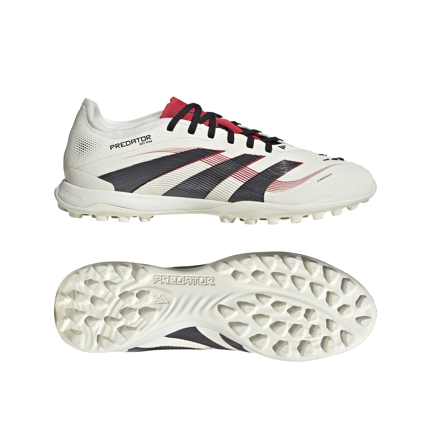 adidas Predator Pro TF -Off White/Core Black/ Pure Ruby