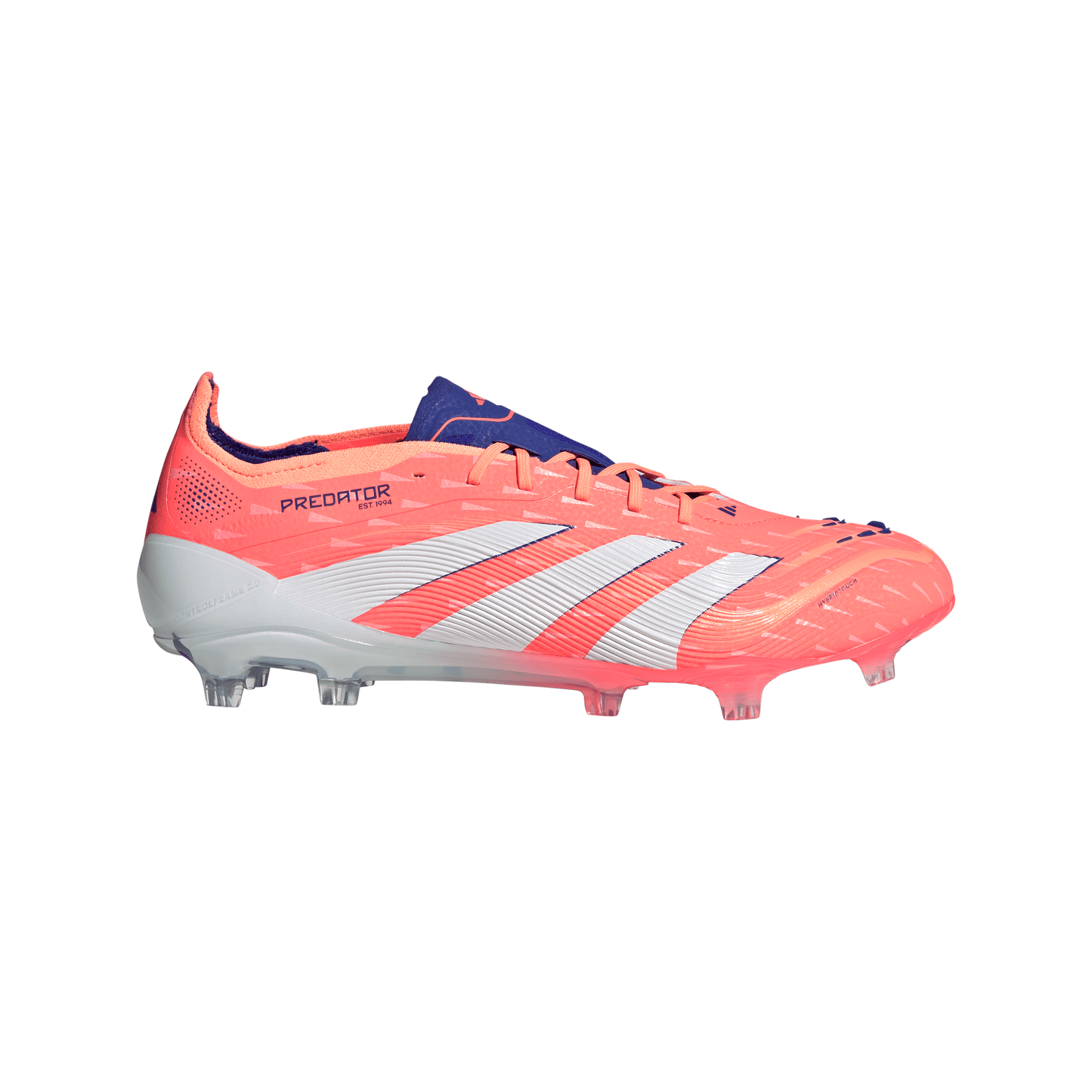 adidas Predator Elite FG Firm Ground Soccer Cleat-  Signal Coral / Cloud White / Beam Orange