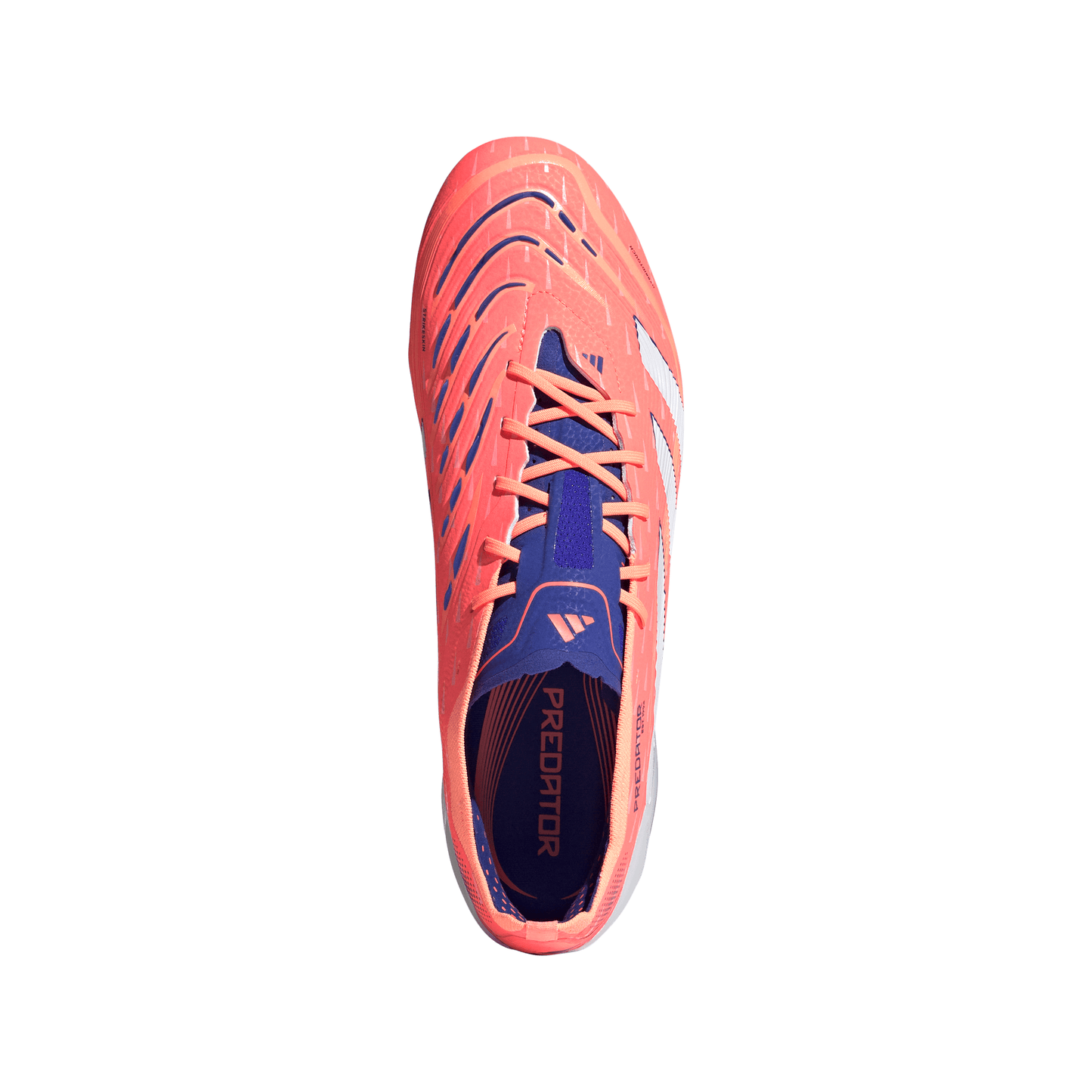 adidas Predator Elite FG Firm Ground Soccer Cleat-  Signal Coral / Cloud White / Beam Orange