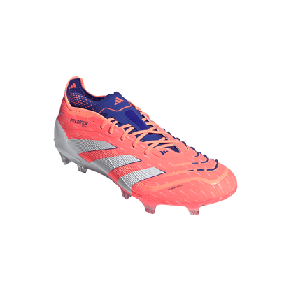 adidas Predator Elite FG Firm Ground Soccer Cleat-  Signal Coral / Cloud White / Beam Orange